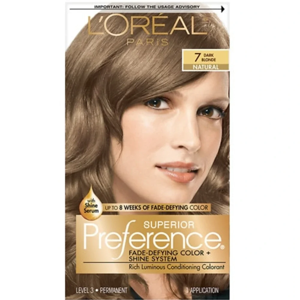 L'Oreal Dark Blonde #7 Superior Preference Fade-Defying Hair Color LOT of 3 - Picture 8 of 8
